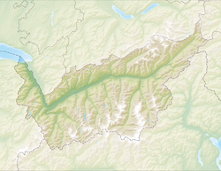 Binn is located in Canton of Valais