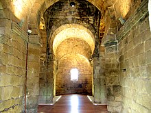 Interior de la Iglesia de Santa María de Melque, finales del S.VII o inicio del S.VIII (San Martín de Montalbán)