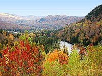 Vallée de la rivière Jacques-Cartier à Tewkesbury