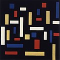 Theo van Doesburg, Composition VII (The Three Graces), 1917