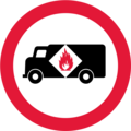 No vehicles laden with inflammable liquids (1967)[31]