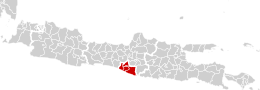 Regione speciale di Yogyakarta – Mappa