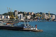 Puerto de Durrës, el mayor puerto de Albania.
