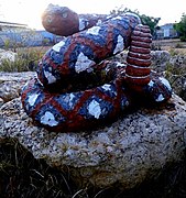 Estatua de Serpiente de cascabel en Parque Metropolitano de Punto Fijo.jpg