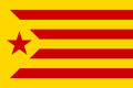 Estelada vermella (roya) u también groga (amariella)