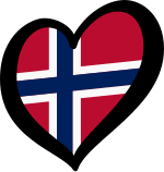 Flagge Norwegen