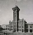 English: Erottaja Fire Station in 1910 Suomi: Erottajan paloasema vuonna 1910