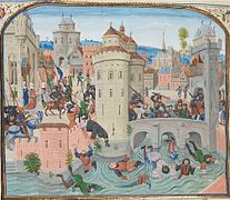 Derrota de la Grande Jacquerie el 9 de junio de 1358.