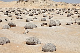 Geode v Wadi el-Battich, Egipt