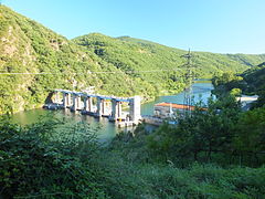 Le barrage de la Jourdanie.