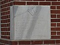 Macon County Courthouse masonic corner stone