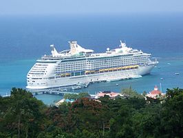 Cruiseschip in Ocho Rios