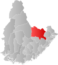 Localisation de Åmli