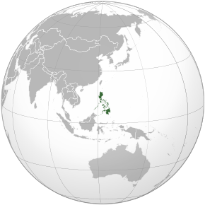 Poloha Filipín