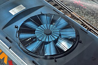 Radiator Fan of Locomotive Prime Mover