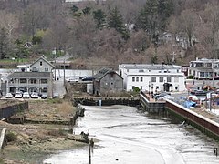 Roslyn Grist Mill from the Roslyn Viaduct in 2016