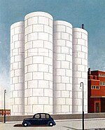 Stahlsilos, Kalkwerke Dornap, 1935