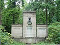 Gravesite of famous silent film director Friedrich Wilhelm Murnau, sculpted by Karl Ludwig Manzel