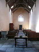 The interior of the west end of St Laserian's Cathedral, Oldleighlin - geograph.org.uk - 4193345.jpg