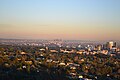 Century City skyline from the Getty Center.