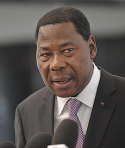 Thomas Boni Yayi vuonna 2012.