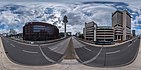 Kugelpanorama von der Raschplatzhochstraße in Hannover