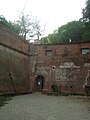 L'ingresso dell'ex acquario comunale