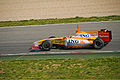 Alonso testing at Barcelona, March