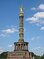 Siegessäule Berlin today, altered by Albert Speer (one element more)