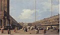 Piazza di San Marco, looking towards the Church of San Geminiano 1730s