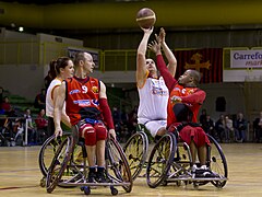 Wheelchair basketball — Wikimedian actions in Toulouse