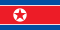 Bandera de Corea del Norte