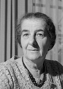 Golda Meir born in Kyiv, 1898