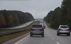 Interstate 85 North in Granville County (October 2023) 10.jpg