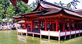 The shrine itself (Itsukushima Shrine)