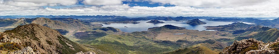 Lake Pedder From Mt Eliza