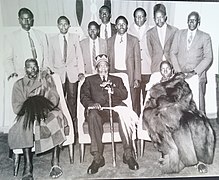 Lembus Council of Elders with Mzee Kenyatta when they visited him in his Gatundu home.jpg