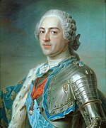 Luis XV, padre de Ana Enriqueta.