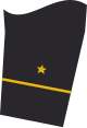 Distintivo per paramano di Oberfähnrich zur See (esclusi allievi ufficiali del corpo della sanità militare)