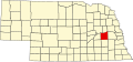 State map highlighting Butler County