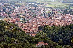 Skyline of Montalto Dora