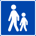 Pedestrian way[N 6]