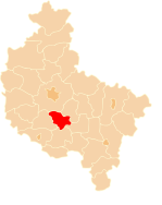 Karte des Powiat Śremski