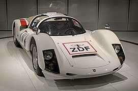 Porsche 906 Carrera 6 (ZDF) in the Porsche-Museum (2009) IMG 7428.jpg