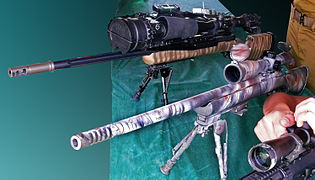 IDF sniper rifles: "Barak" HTR 2000 and M24 SWS