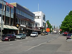 Onkiniemenkatu in Vammala, an administrative centre of Sastamala.