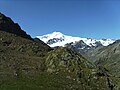 Monte Cevedale vom Aufstieg zur Vorderen Rotspitze aus