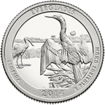 Everglades quarter