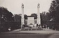 Berlin 1929 - Mariannen Place (Mariannenplatz) - Fire department memorial / Feuerwehrdenkmal