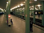 Tunnelbana U5:s perrong